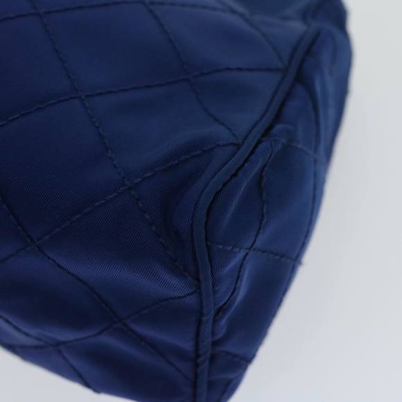 PRADA Quilted Pouch Nylon Blue Auth bs12207 - Picture 15 of 16